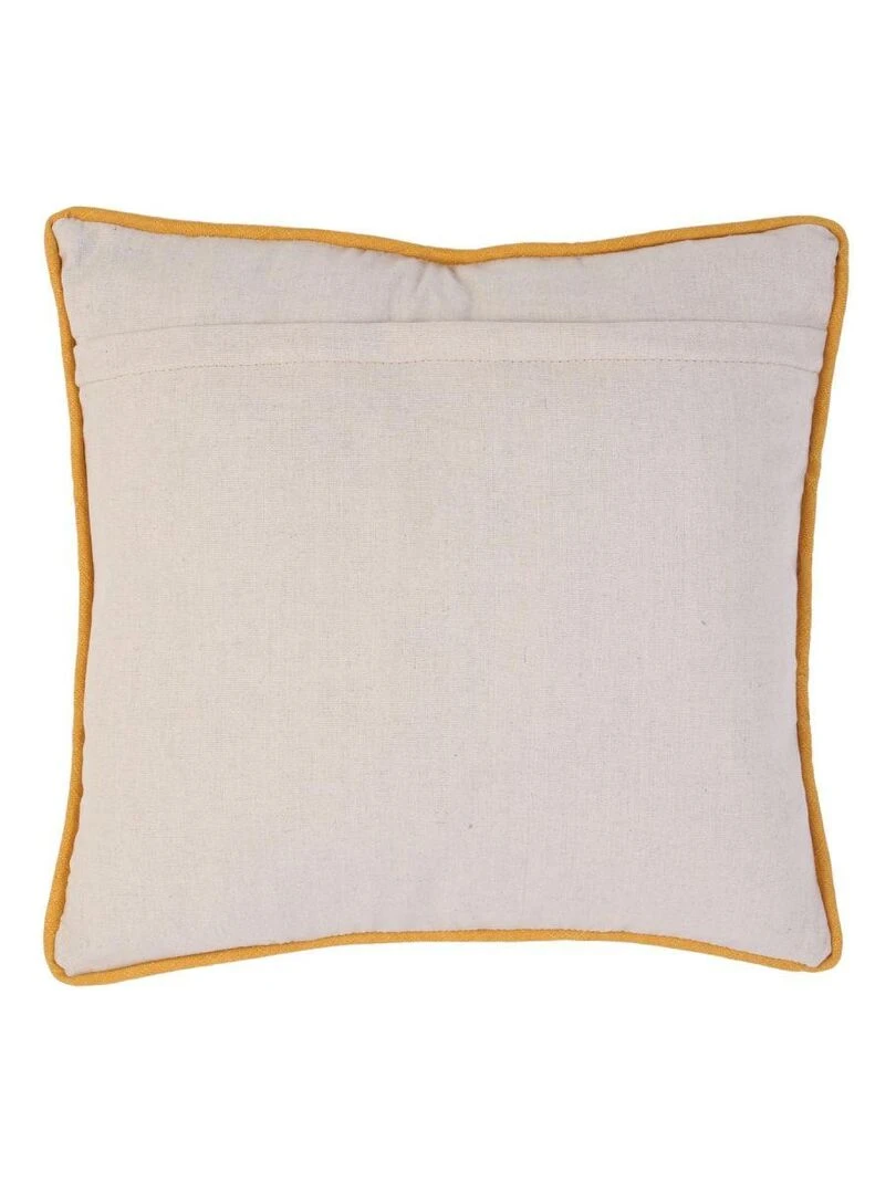 Coussin patchwork déhoussable 40x40 cm Multicolore
