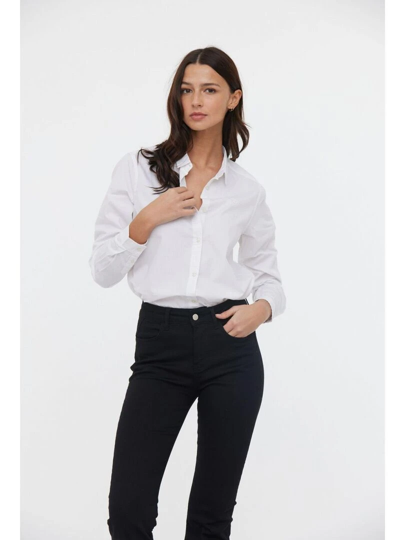 Lee Cooper   Chemise coton regular DAPA   Blanc