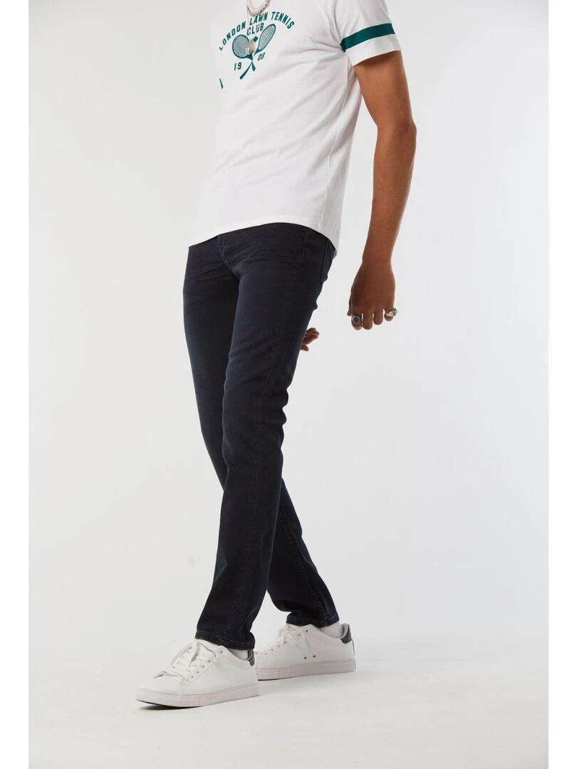 Lee Cooper   Jean coton straight LC122   Bleu foncé