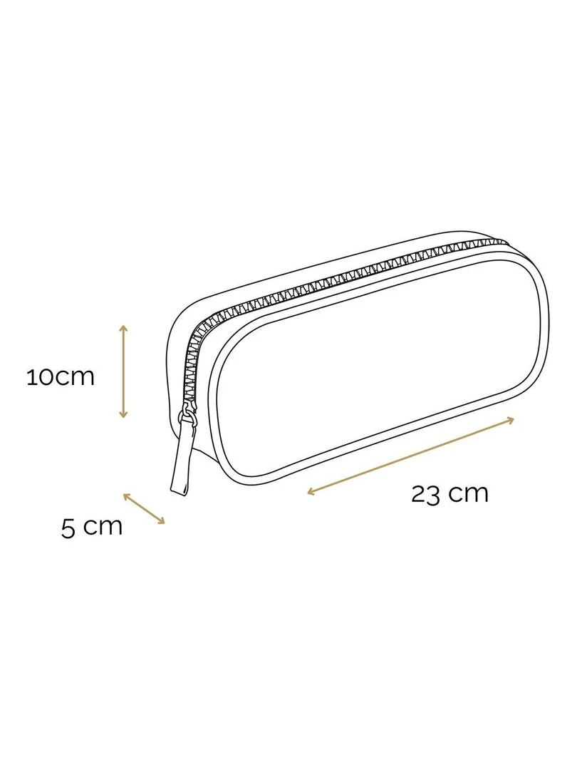 BAGTROTTER Trousse scolaire rectangulaire Fortnite Bleue   Bleu