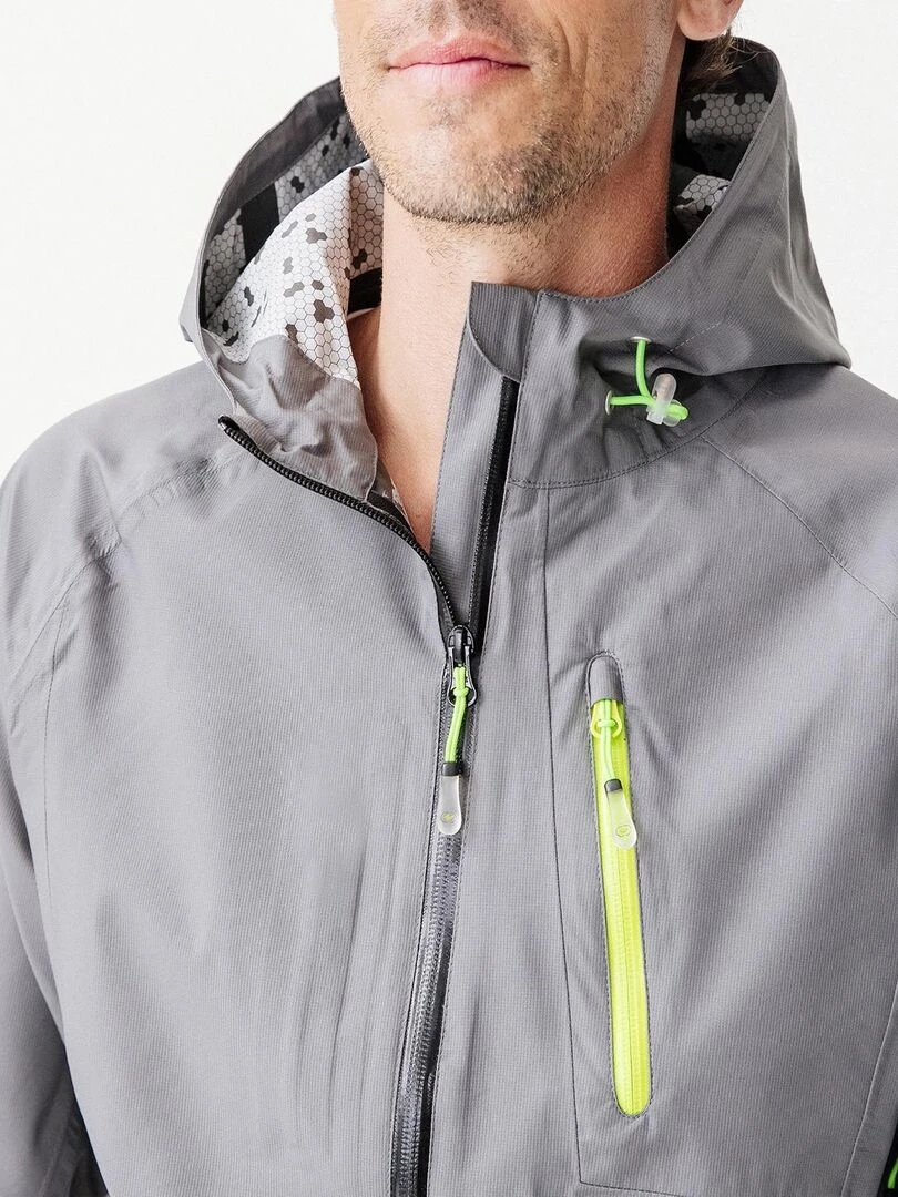 Coupe vent imperméable 10000 homme   DamartSport   Gris