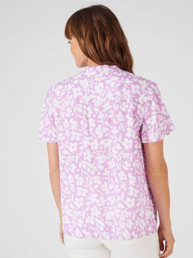 Chemisier à smocks Climatyl   Damart   Parme