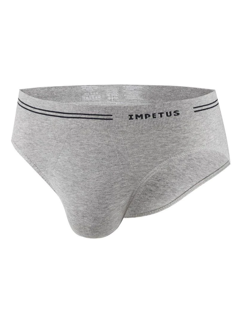 Slip en coton sans couture Essentials   Gris