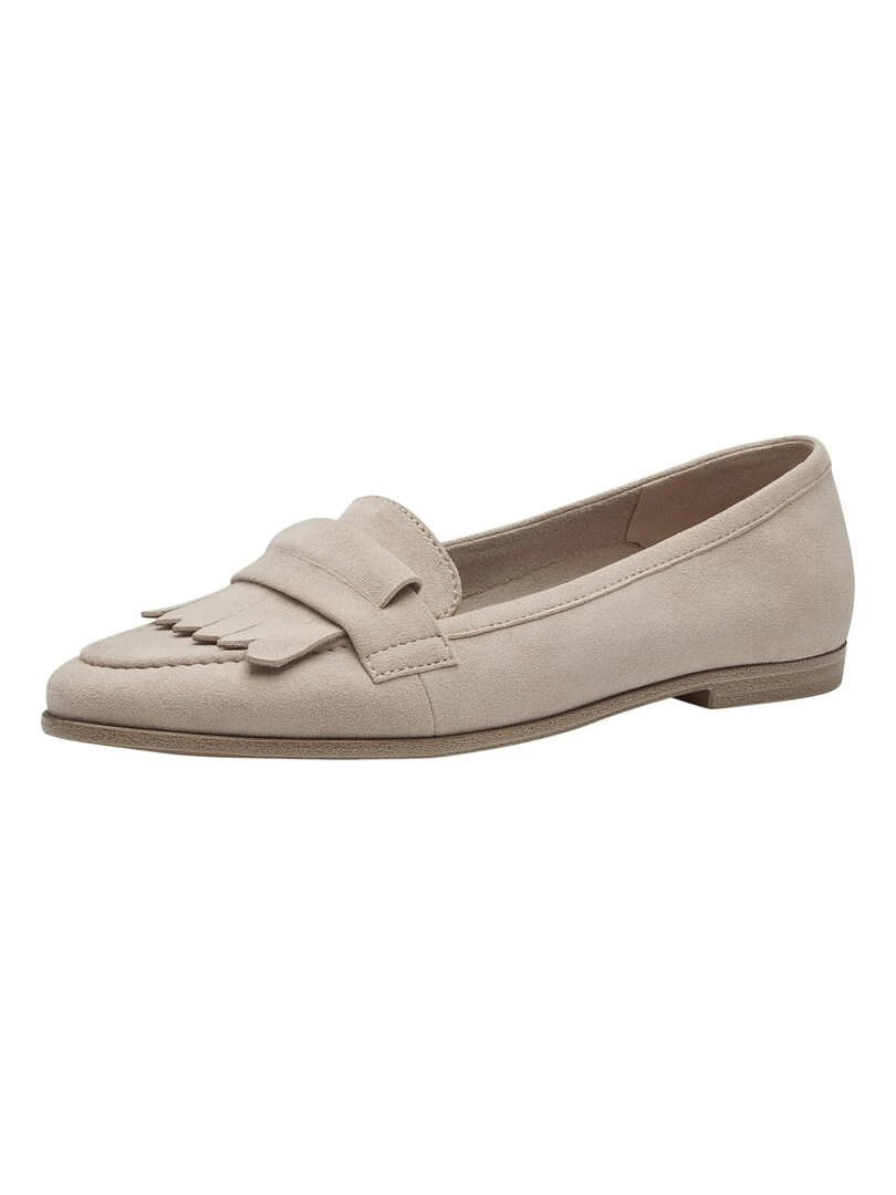 Mocassin Cuir Tamaris   Beige