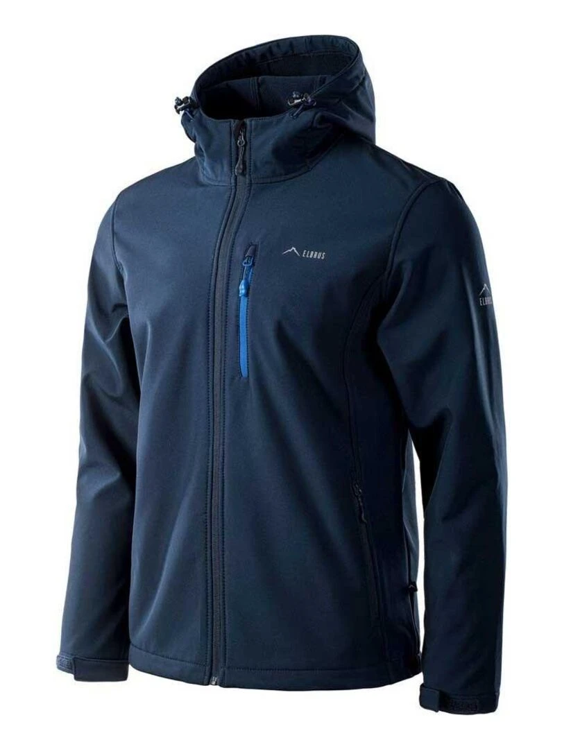 Elbrus   Veste softshell IFAR   Bleu foncé