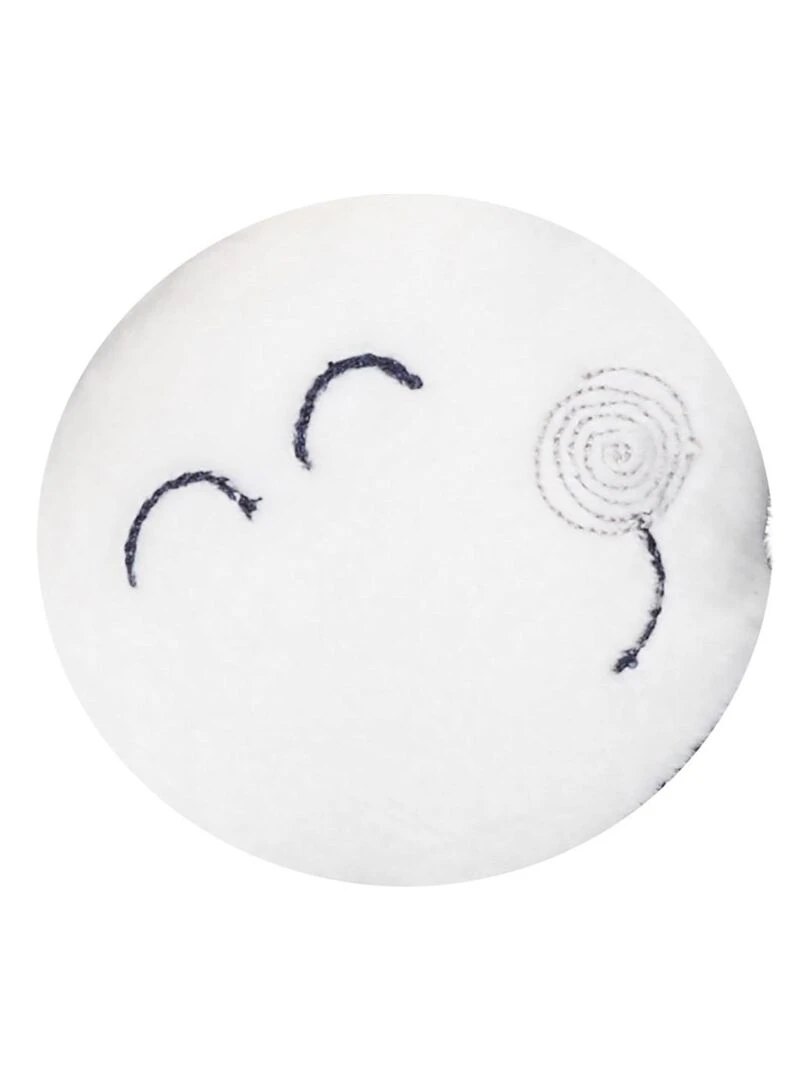 Doudou Mouchoir en velours blanc SAUTHON Blanc