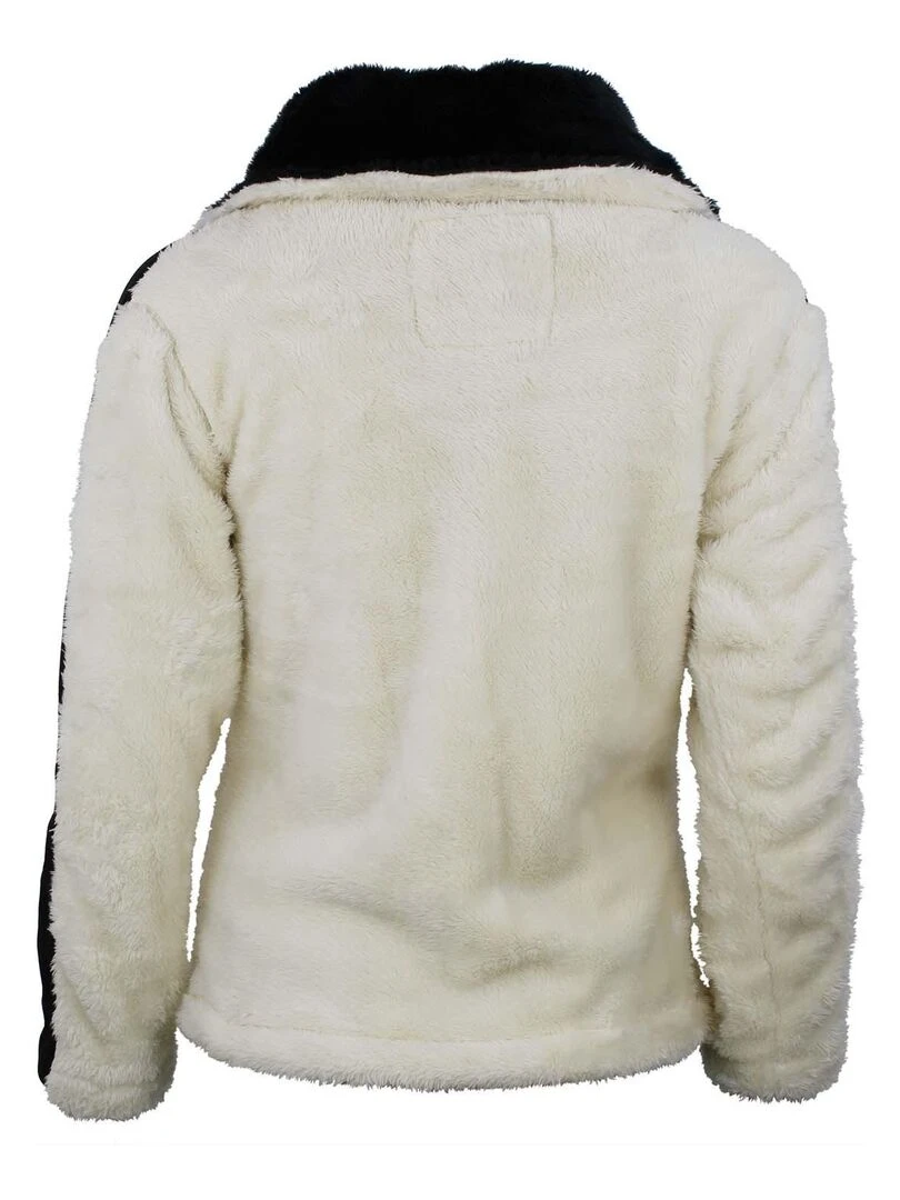Blouson polaire femme AREVA Ecru