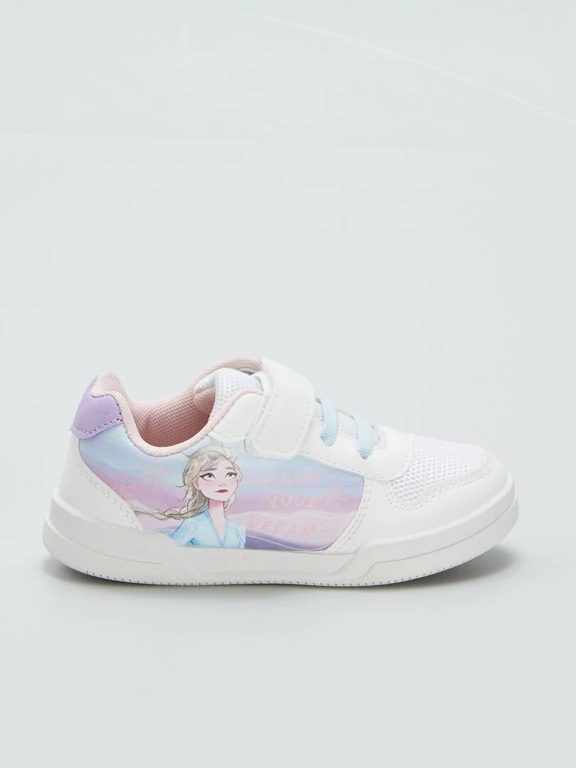 Baskets en toile ''Reine des neiges' de 'Disney' blanc