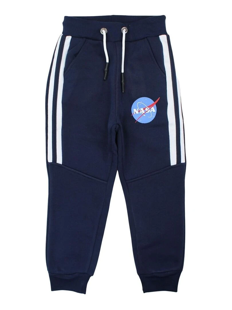 Nasa Pantalon De Jogging garçon imprimé logo Bleu marine