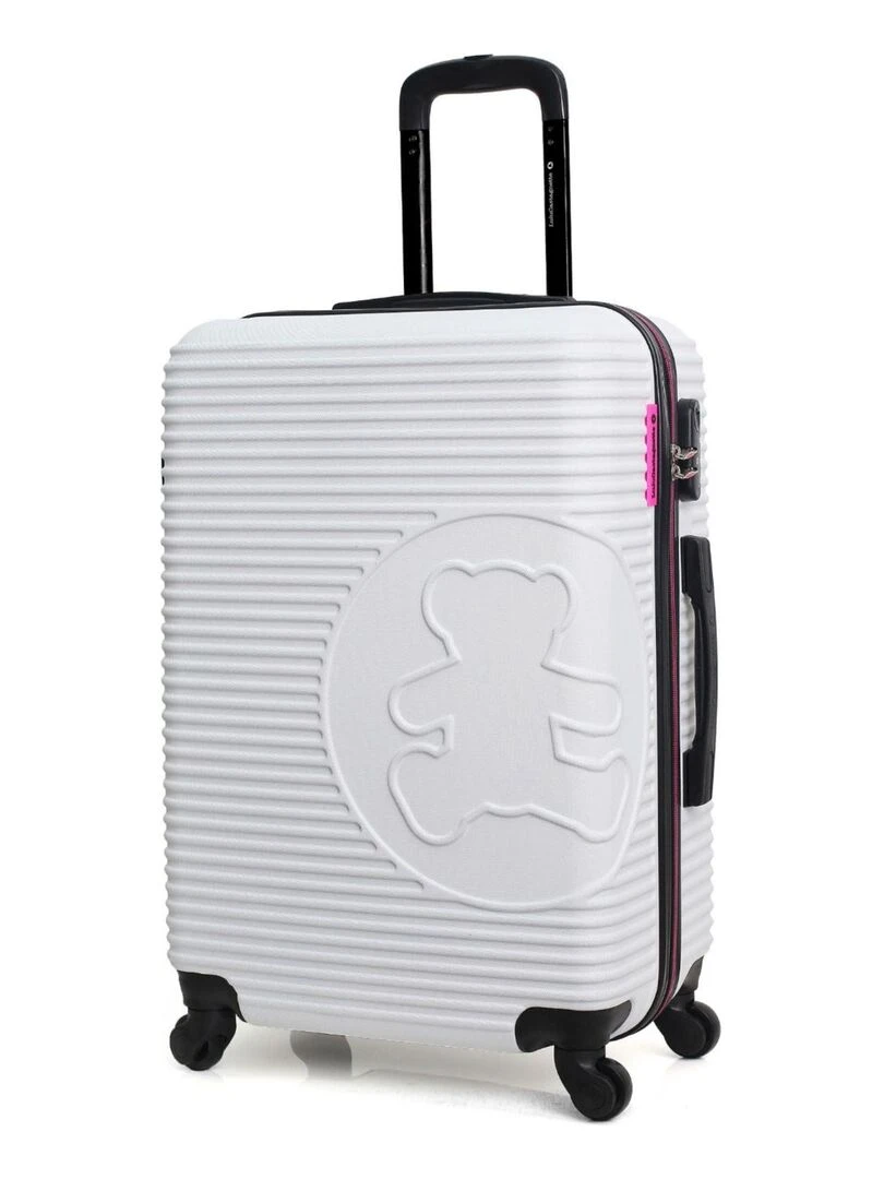 Valise Grand Format Rigide 75cm BIG BEAR Blanc