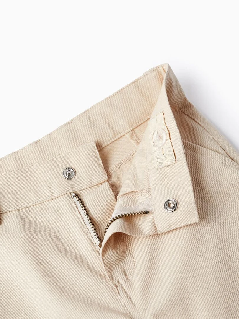 Chemise + Noeud + Short pour Bébé Garçon   Blanc