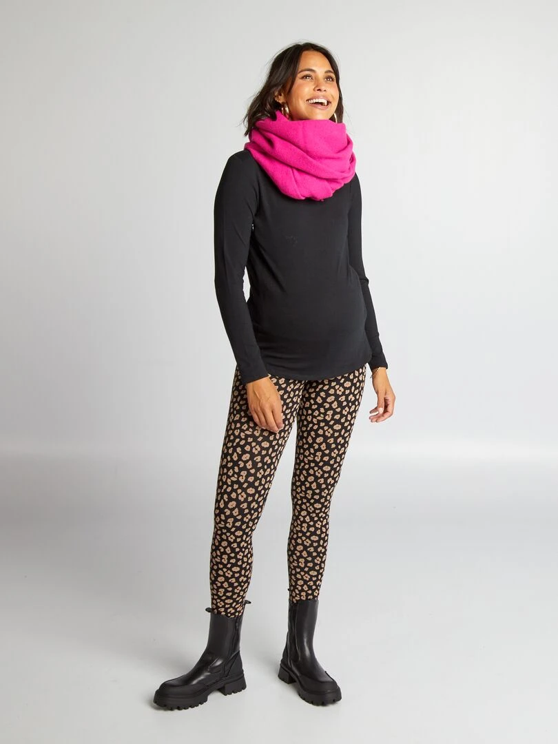 T shirt grossesse et allaitement   noir