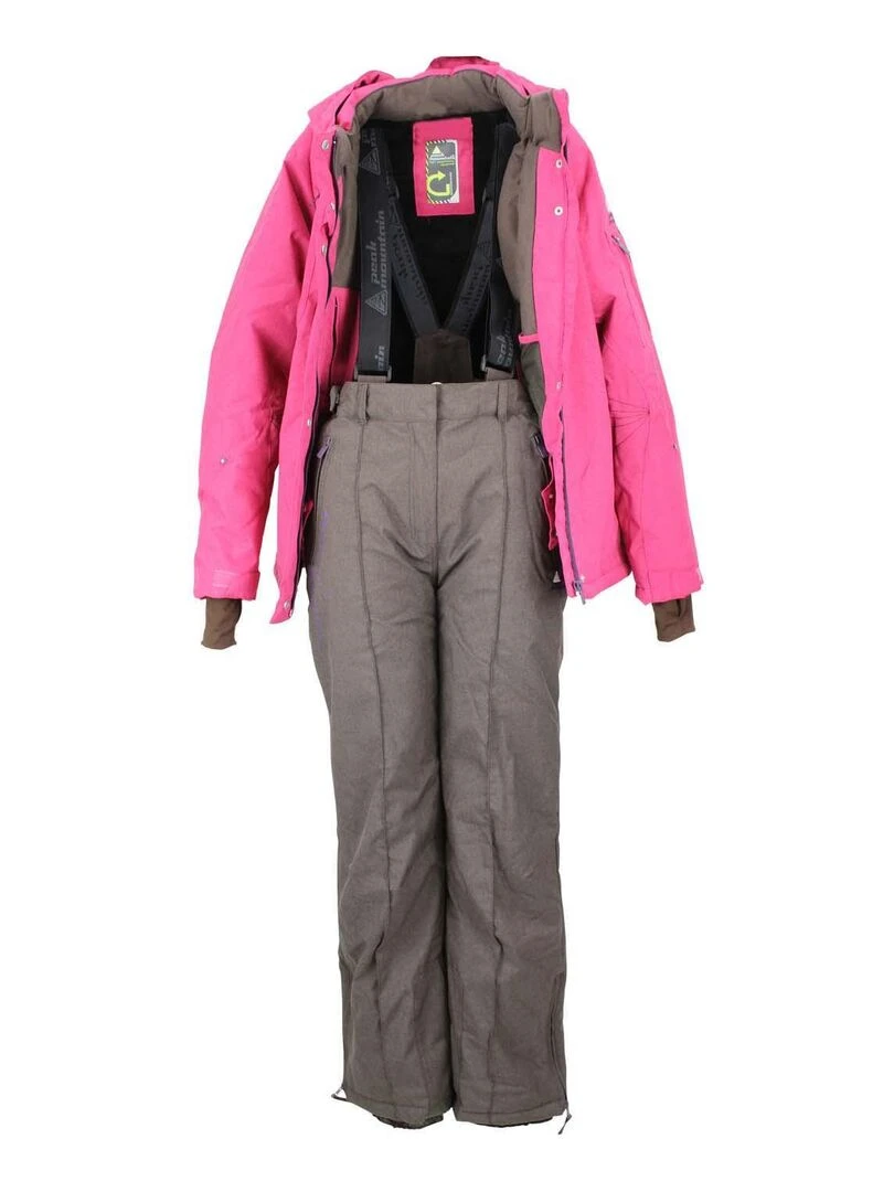 Ensemble de ski fille GAZLY   PEAK MOUNTAIN   Rose fushia