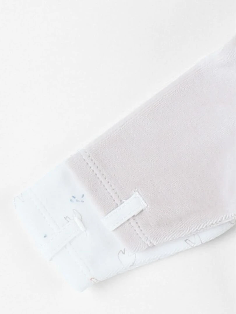 Set de 2 pyjamas 1 pièce  greige/écru   Noukie's   Blanc