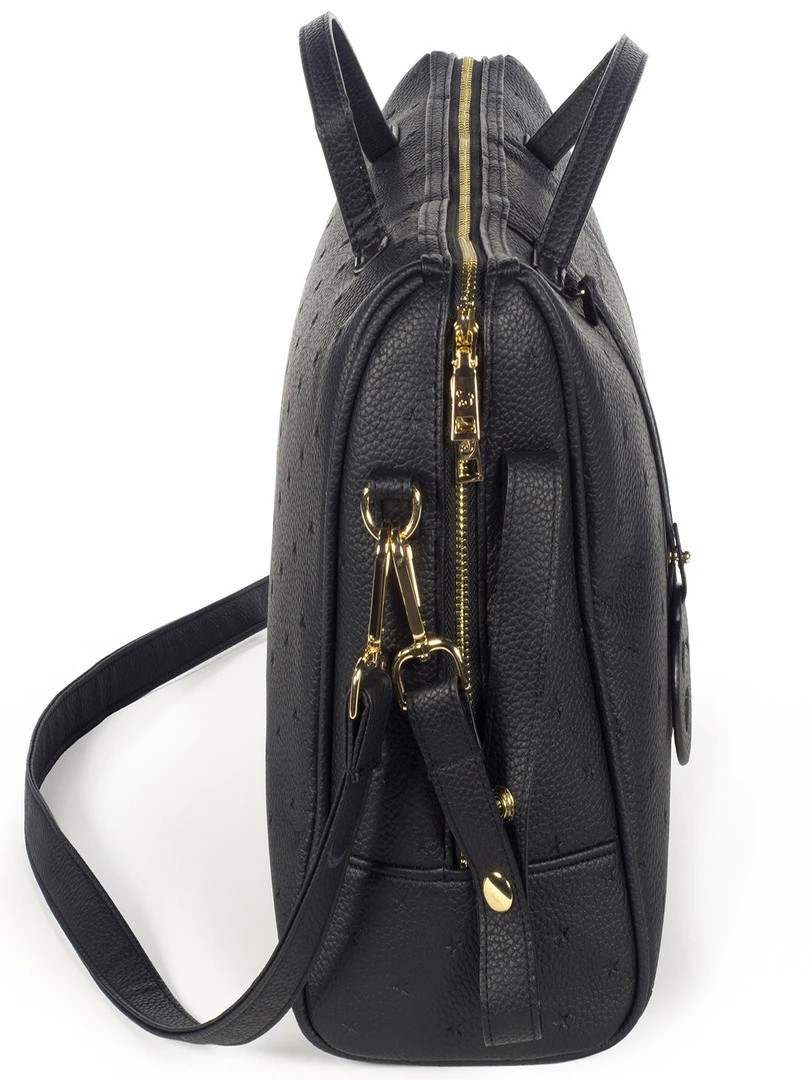 Sac à langer à anses London noir   Noir