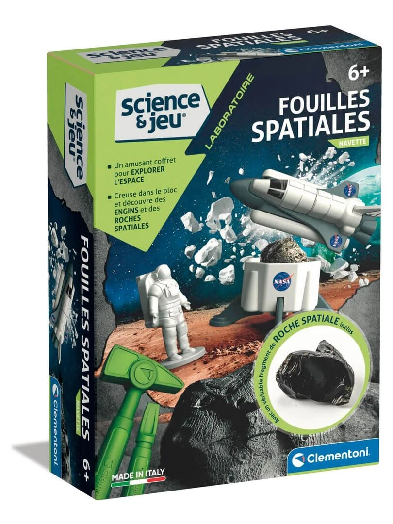 Kit science et jeu : Fouilles spatiales Fusée N/A