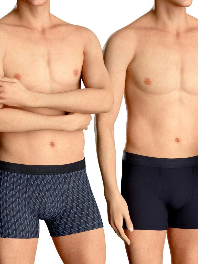 Lot de 2 boxers Paradise Noir