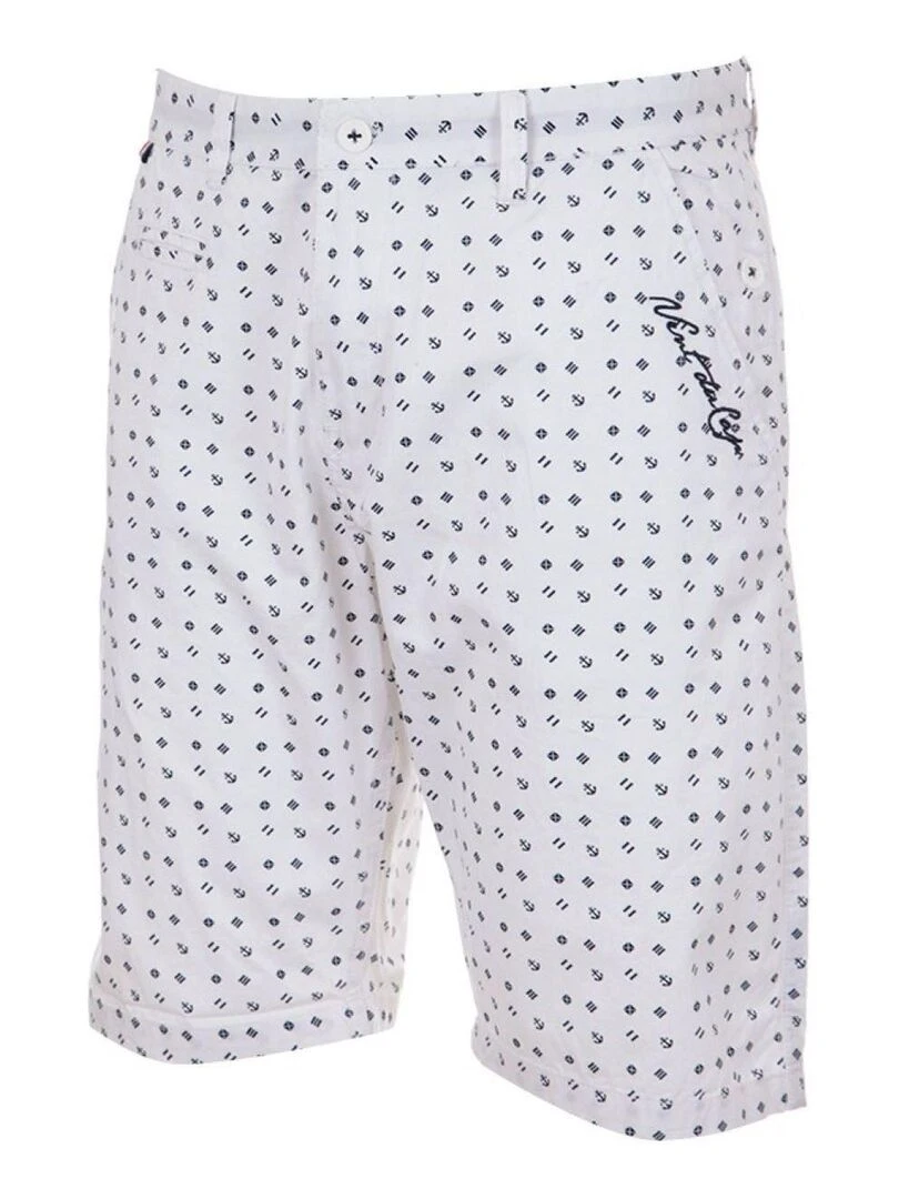 Bermuda garçon ECEPRINT VENT DU CAP Blanc