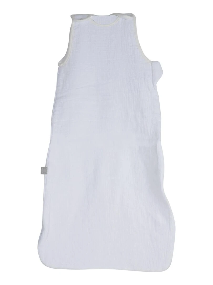 Gigoteuse en gaze de coton Blanc