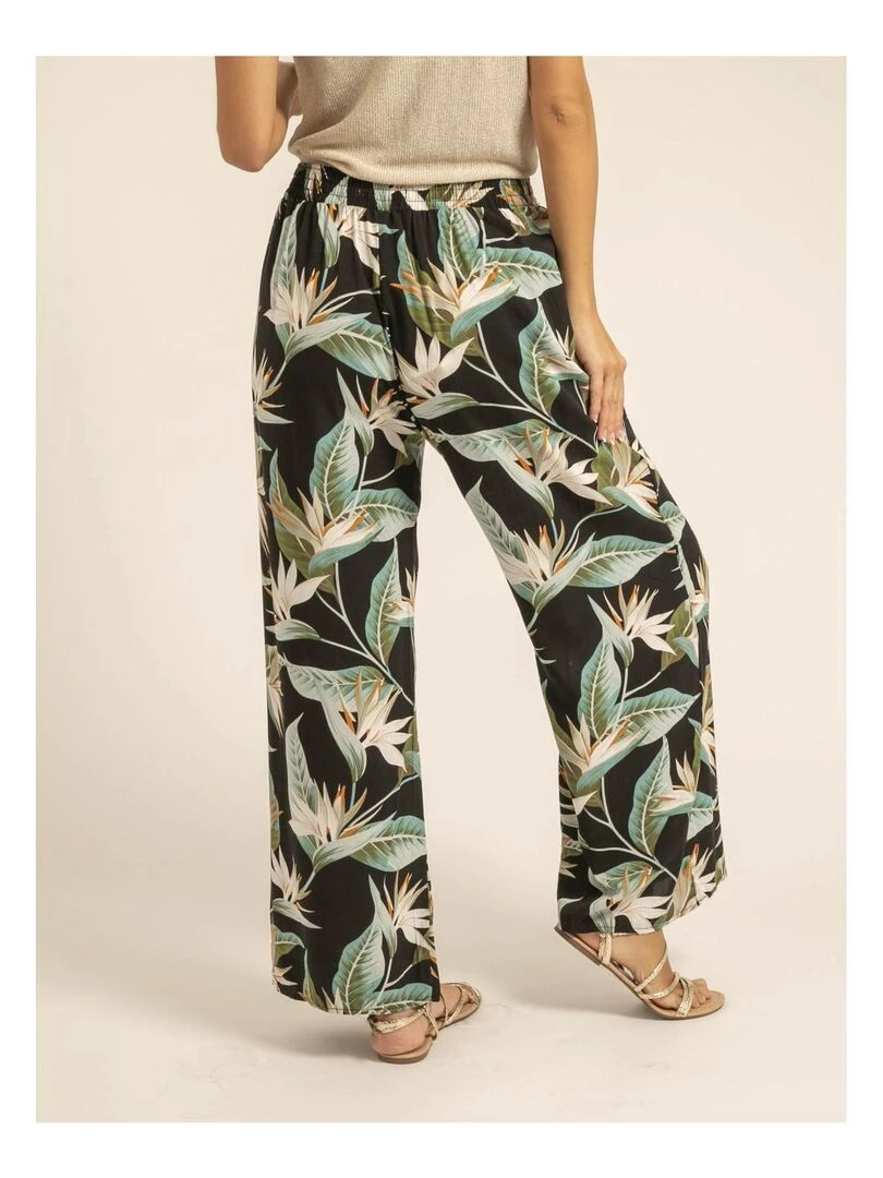 Pantalon fluide motifs ENGIE Noir