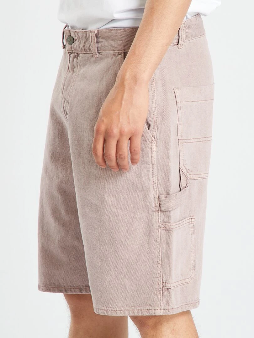 Bermuda en jean   Rose