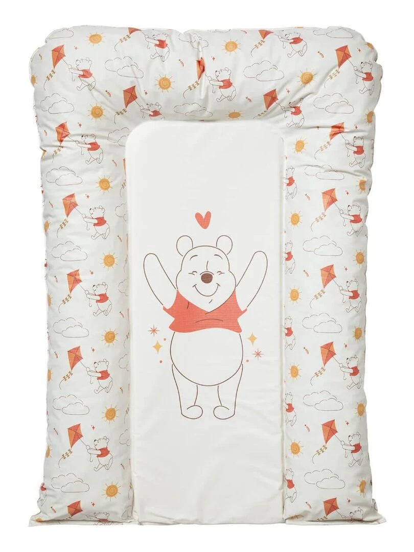 Matelas à langer Flocons Winnie Rétro Bleu Jaune