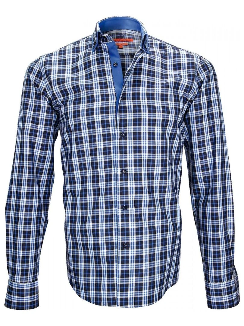 Chemise casual DEVON Bleu