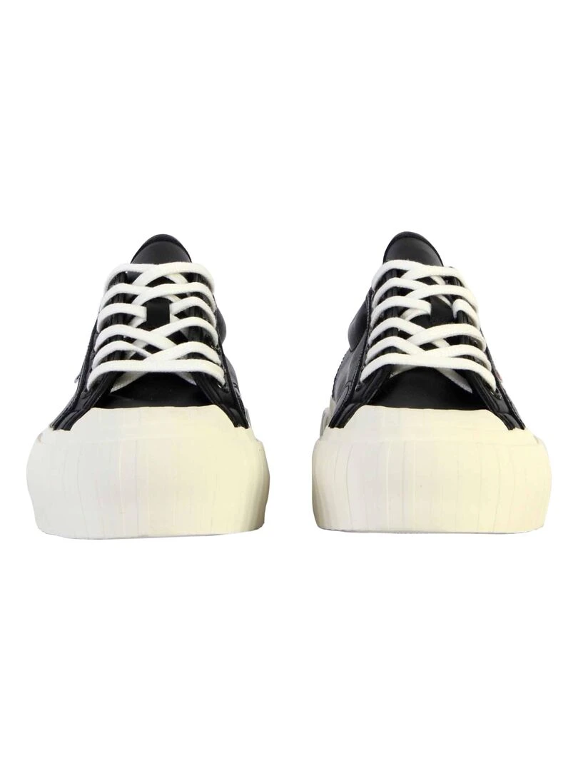 Basket à Lacet Superga Stripe Webbing   Noir