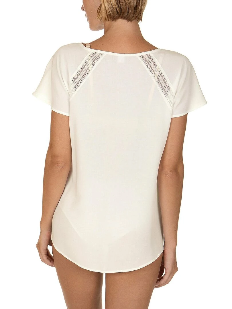 T shirt manches courtes Timeless   Ecru