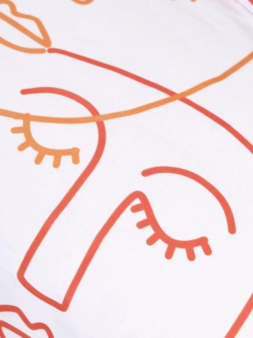 Housse de couette Sunshine 11.40 + taie(s) 100% coton 57 fils Orange