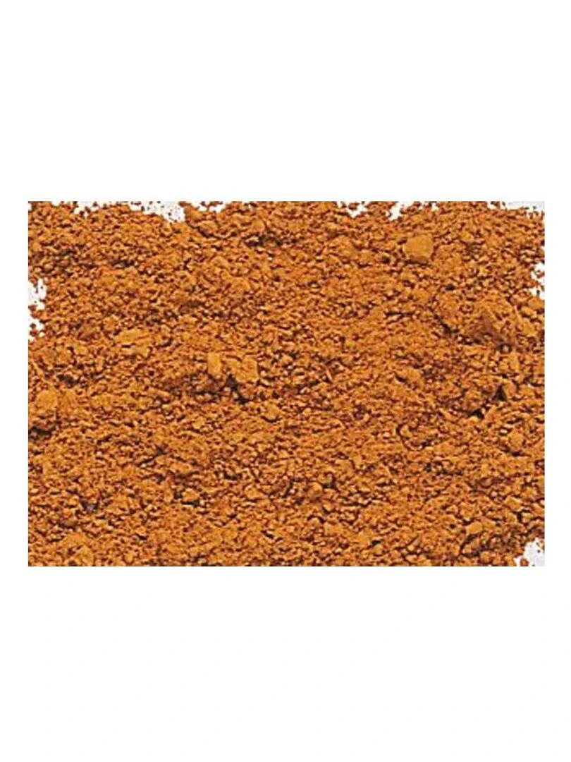 Pigment pour création de peinture pot 120 g Terre de sienne naturelle N/A