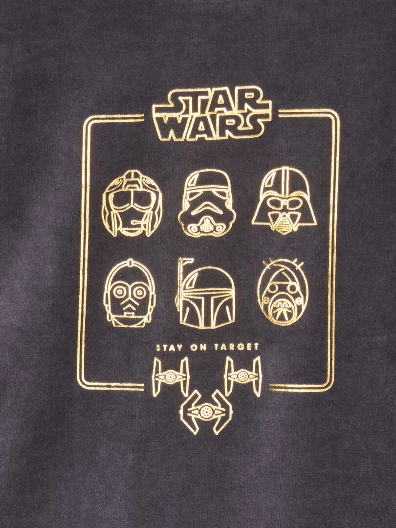 Ensemble pyjama t shirt + pantalon 'Star Wars' 2 pièces Gris