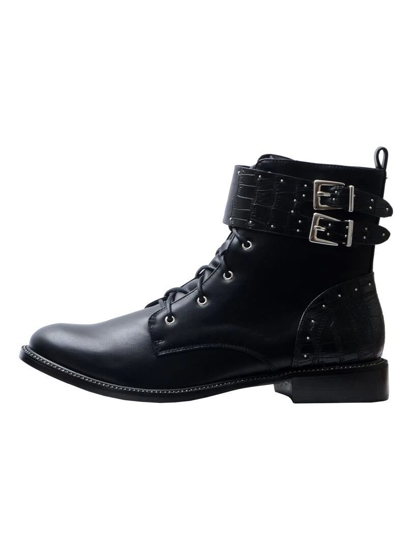 Bottines The Divine Factory QL4025 Noir