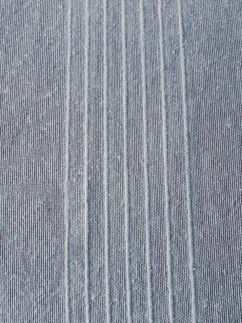 Rideau tendance en coton recyclé   Gris clair