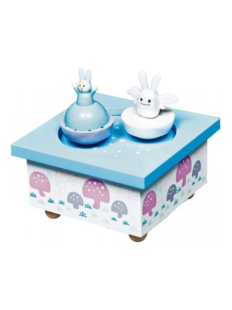 Boîte à musique magnétique Ange Lapin Automne (11 5 x 8 5 cm) N/A