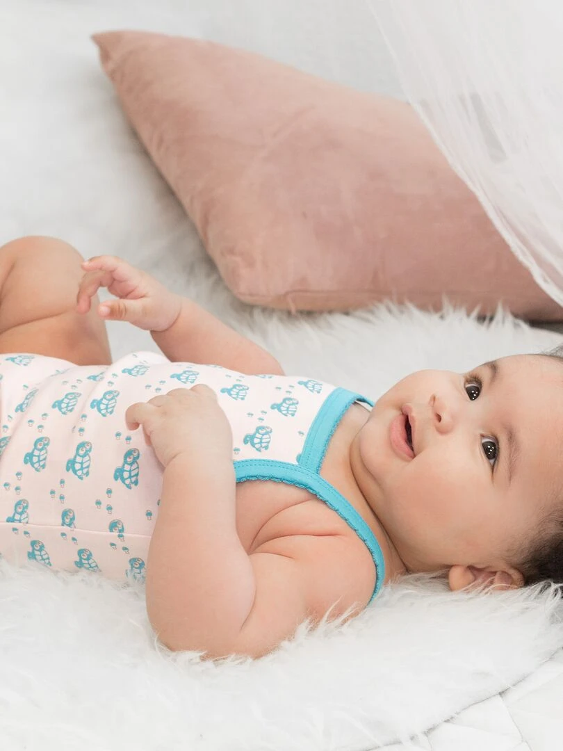 Body bébé Kinousses   Rose