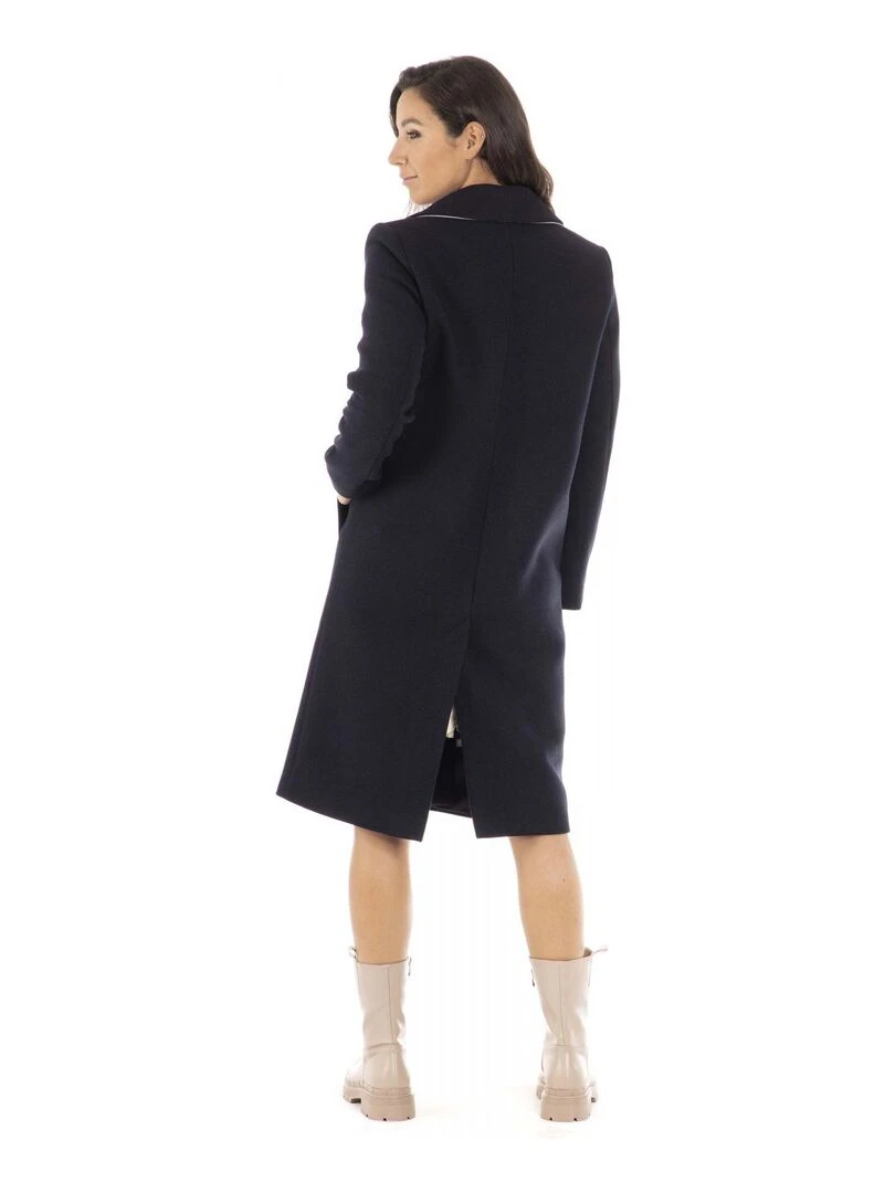 Manteau  MARA   Gérard Pasquier   Bleu marine