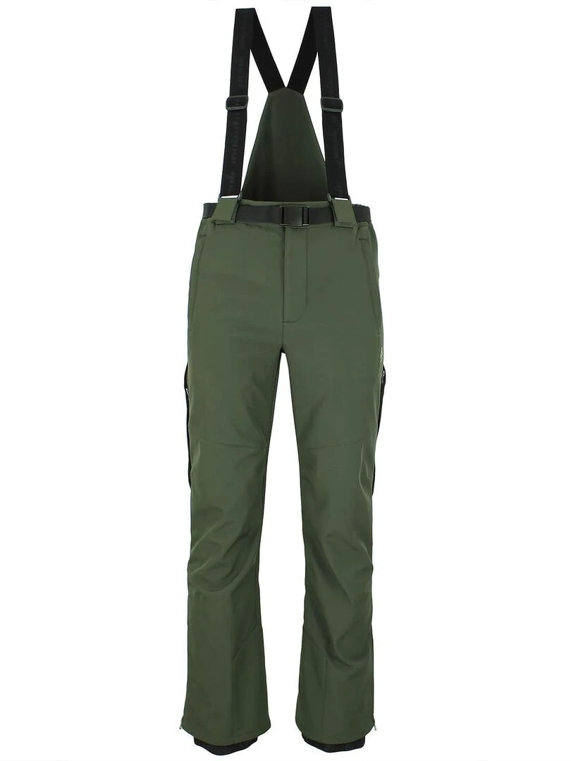 Pantalon de ski softshell homme CANDALO PEAK MOUNTAIN Kaki