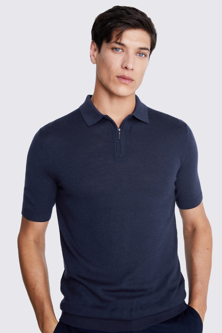 Tailored Fit Blue Check Stretch Jacket   Buy Online at Moss