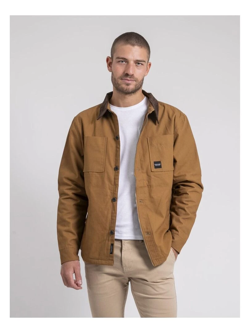 Veste doublée polaire ZEAST Marron glacé