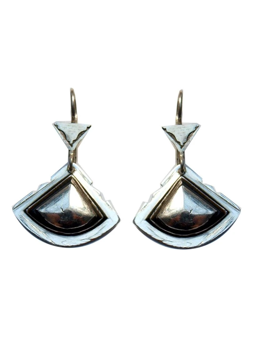 Boucles d'oreilles traditionnelles touareg  Bijoucolor   Argent