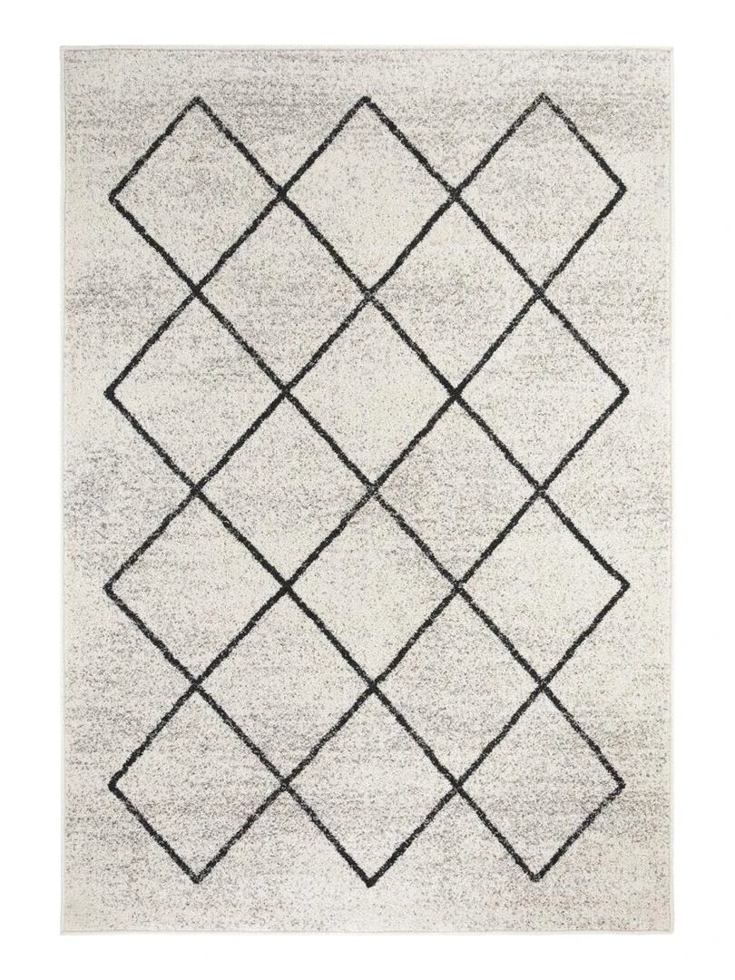 Tapis salon BALANIA tissé Ecru