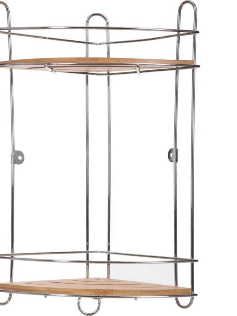 Étagère 2 niveaux Venterra bambou Beige