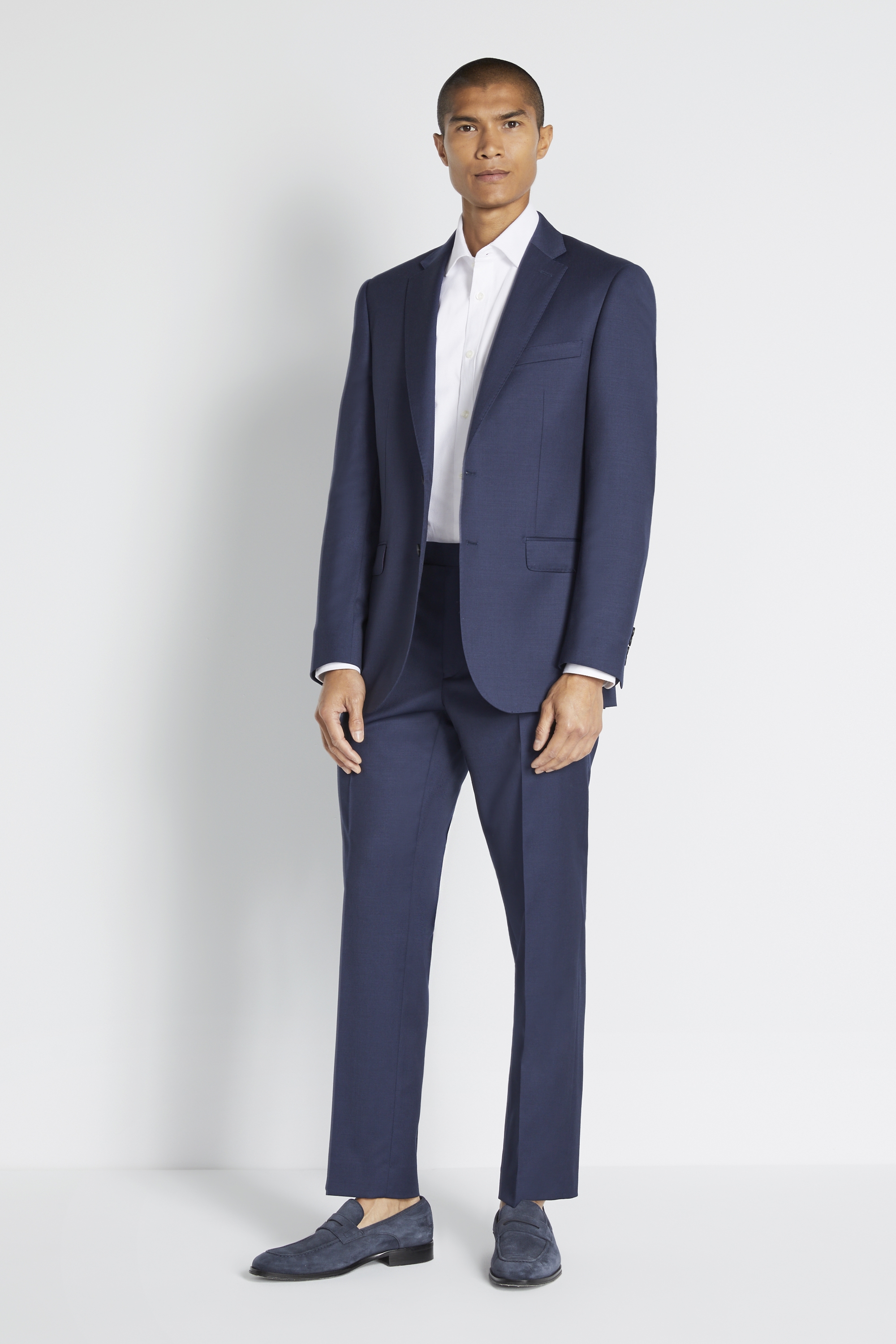 Slim Fit Grey Clementine Check Jacket    Buy Online at Moss
