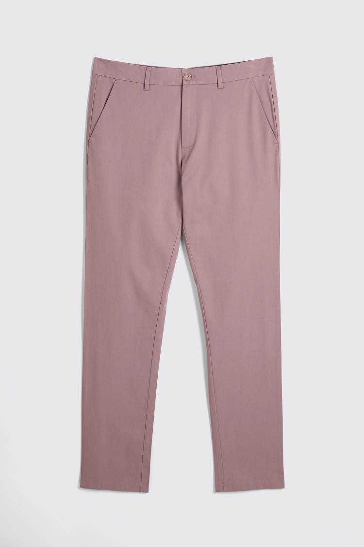 Tailored Fit Off White Stretch Chinos    Buy Online at Moss