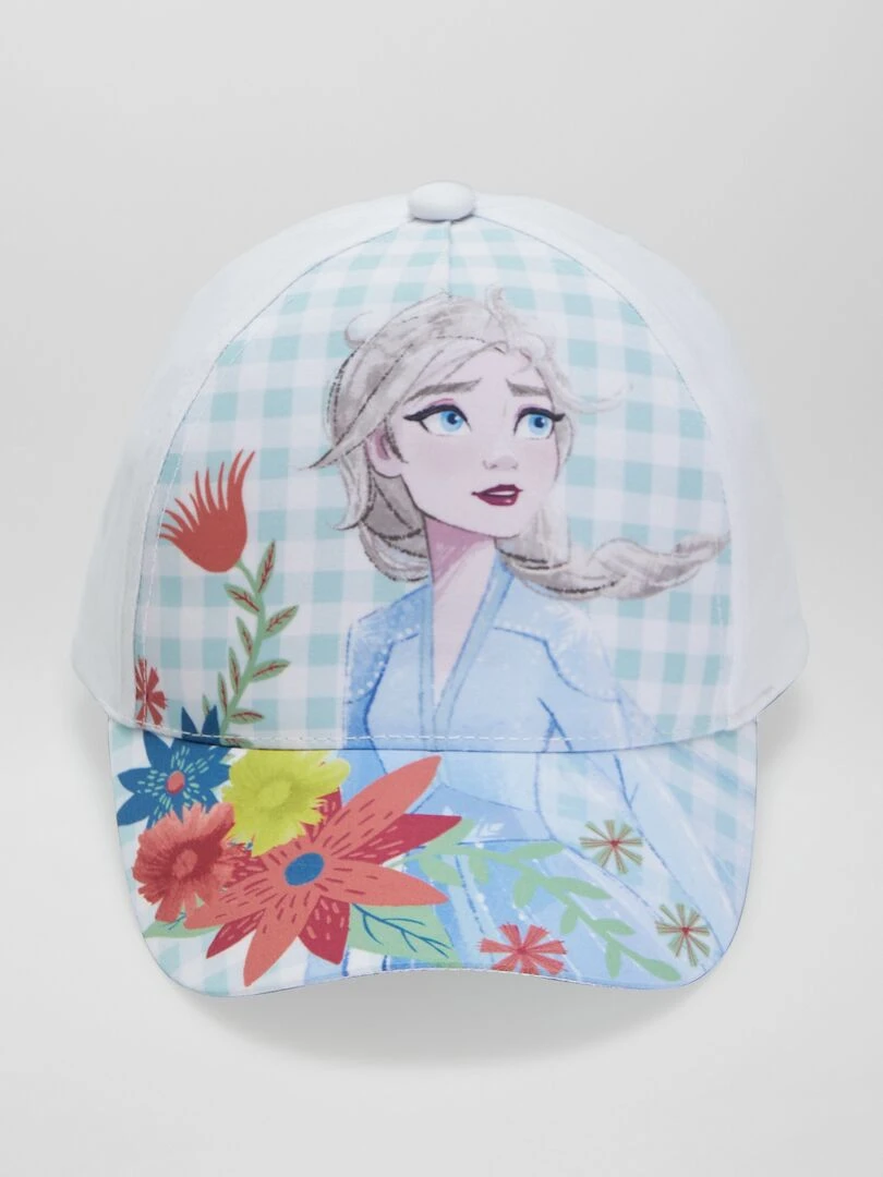 Casquette 'Reine des neiges' blanc