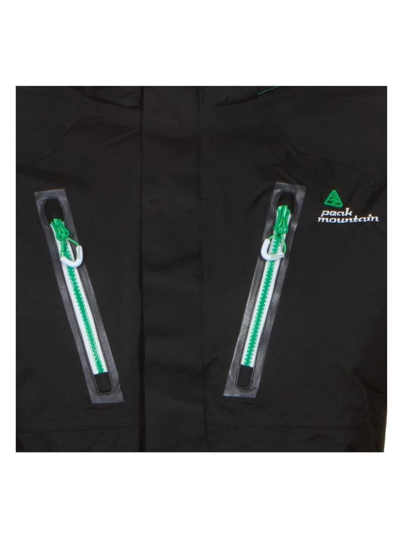 Blouson de ski homme CUXO   PEAK MOUNTAIN   Noir Noir