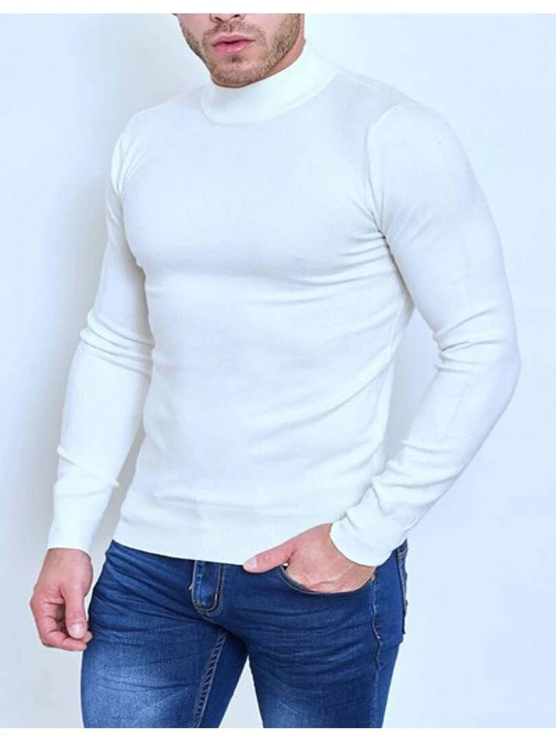 Pull manches longues Kebello   Blanc Blanc