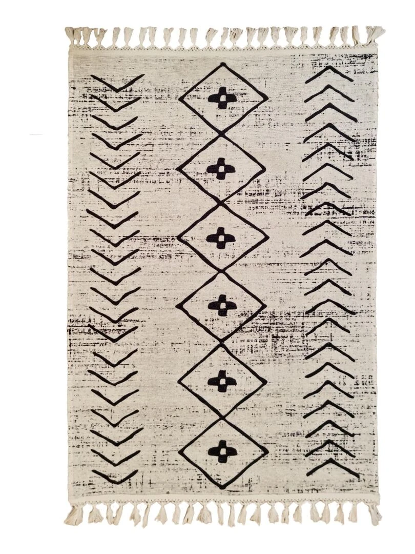 Tapis BERBERE ASSILA Ecru