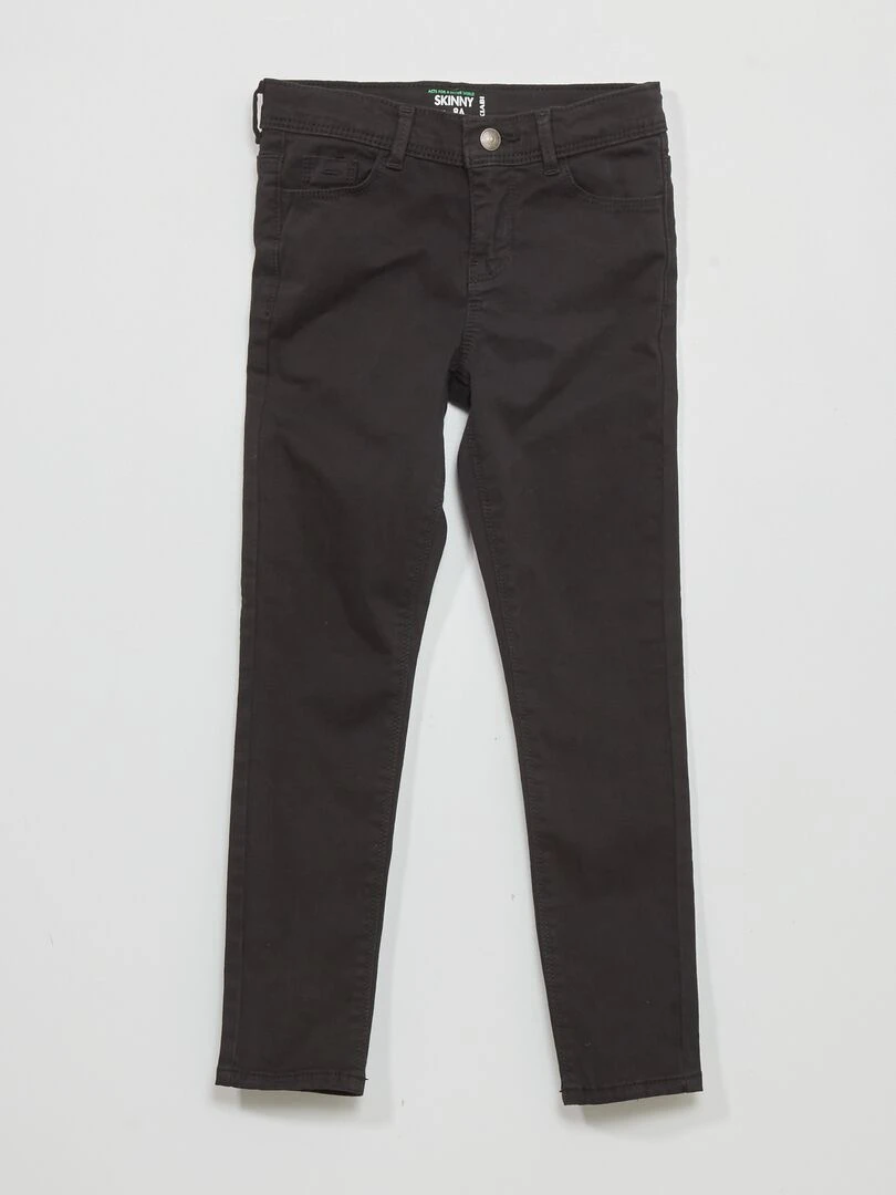 Jean skinny 5 poches noir